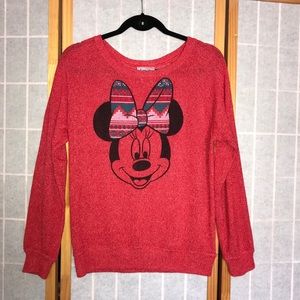 Disney park Minnie Mouse long sleeve top /Firm Price